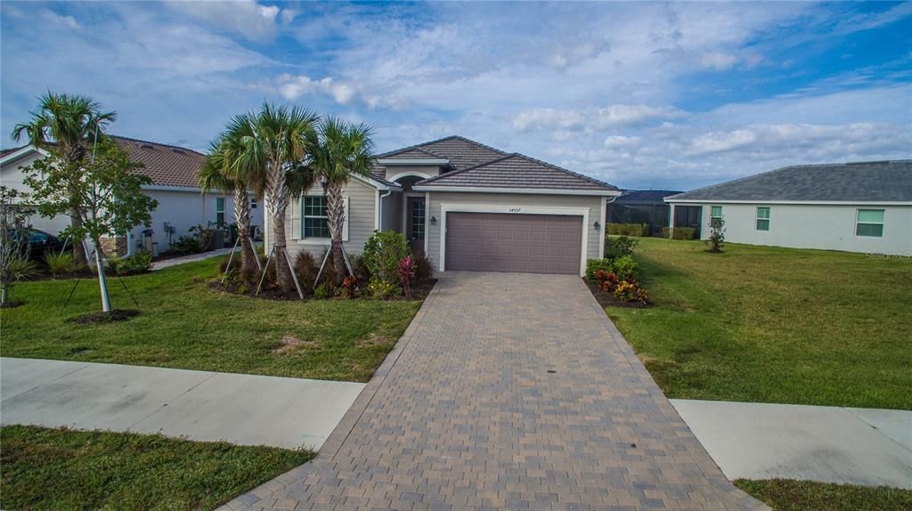 Paver Driveway, walk and Lanai