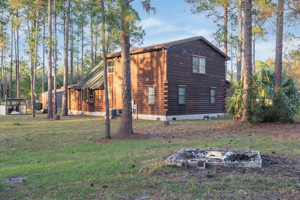 Back exterior of the home.