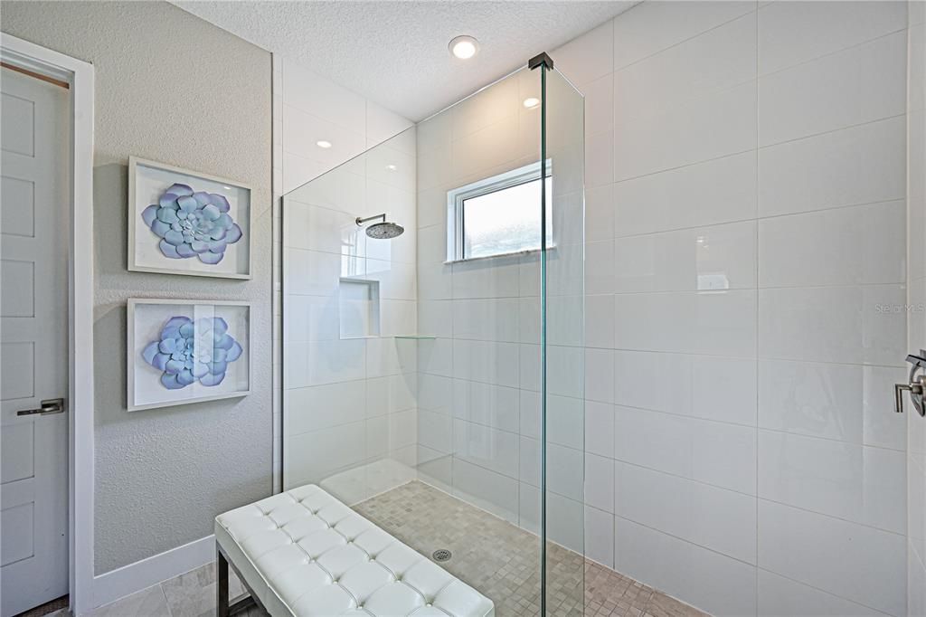 Master bath shower