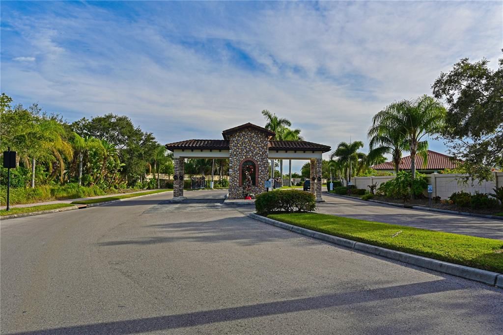 Sanctuary Cove is a gated community.