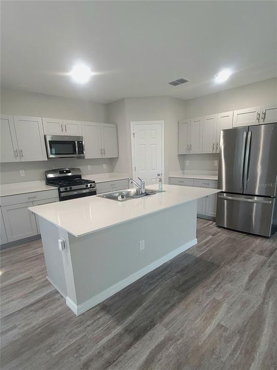 Kitchen with New Stainless Steal Appliances