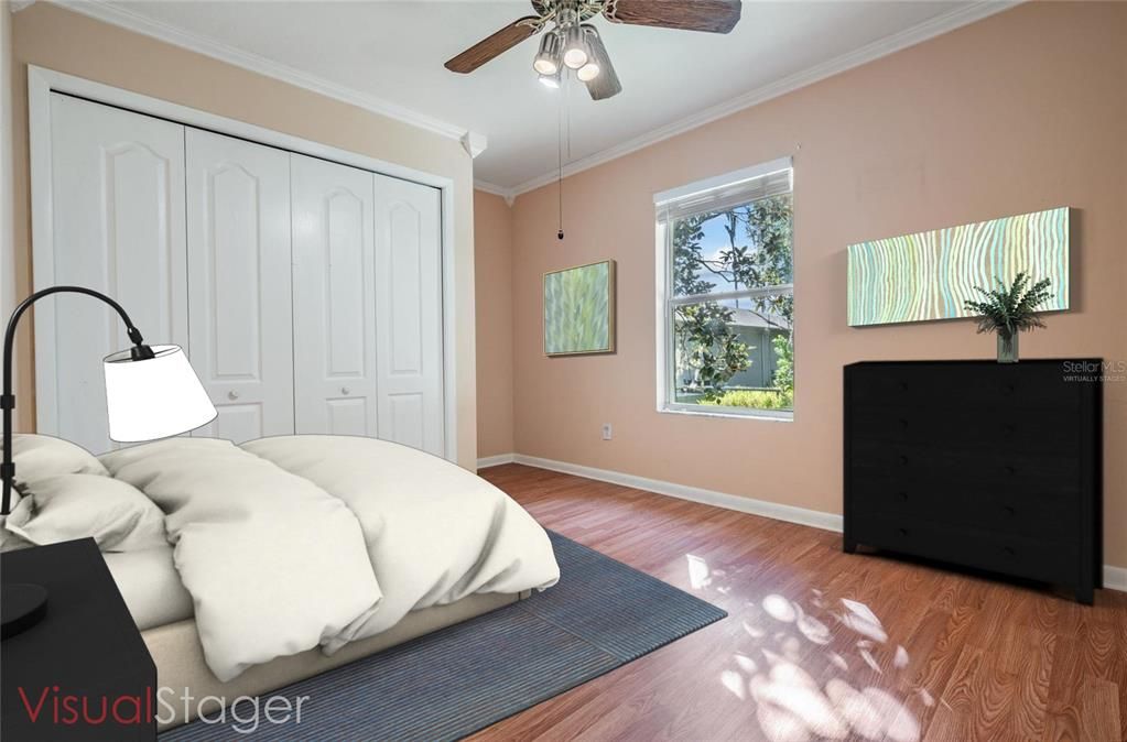 Virtually Staged - Bedroom 3 - Virtually Staged