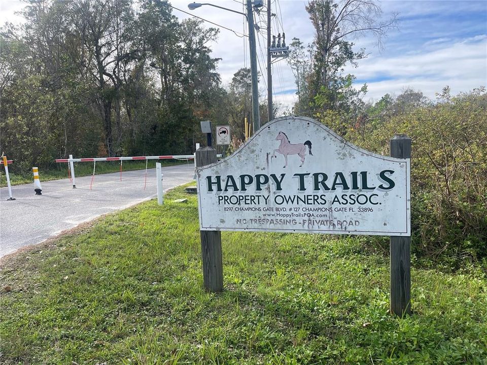 Gated Happy Trails