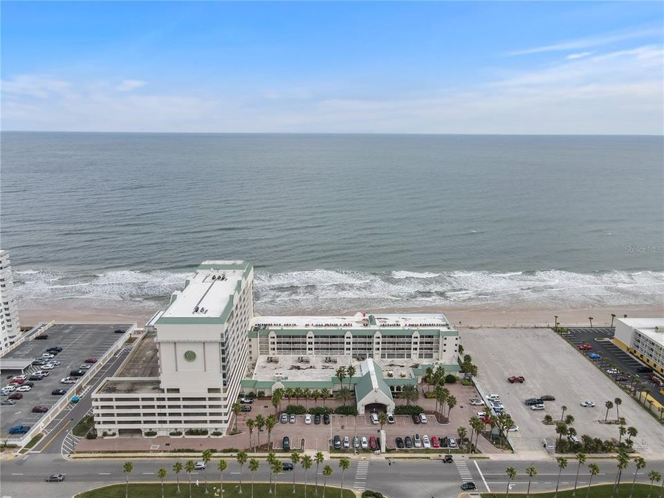 Ocean front and across from shopping and restaurants.