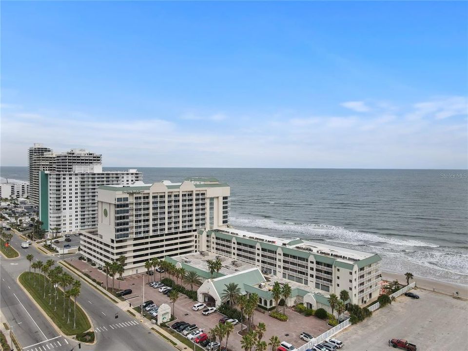 Ocean front resort with two outdoor pools, indoor pool and spas, fitness center, restaurant space. One day minimum rental. Currently closed while awaiting repair to the sea wall.