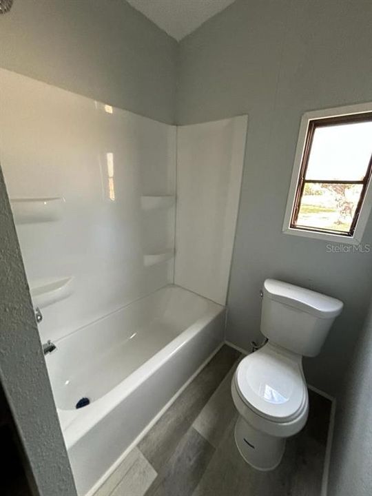 Guest Bath with Tub with Shower