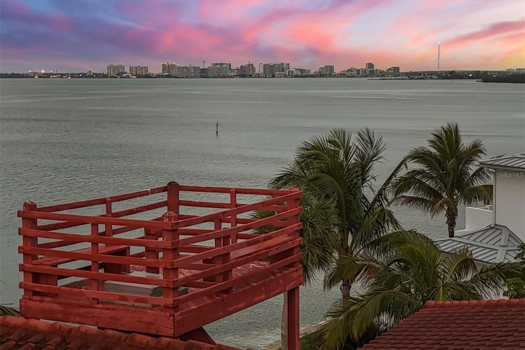 City views from across the Bay