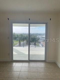 Master Bedroom Slider with Intracoastal View