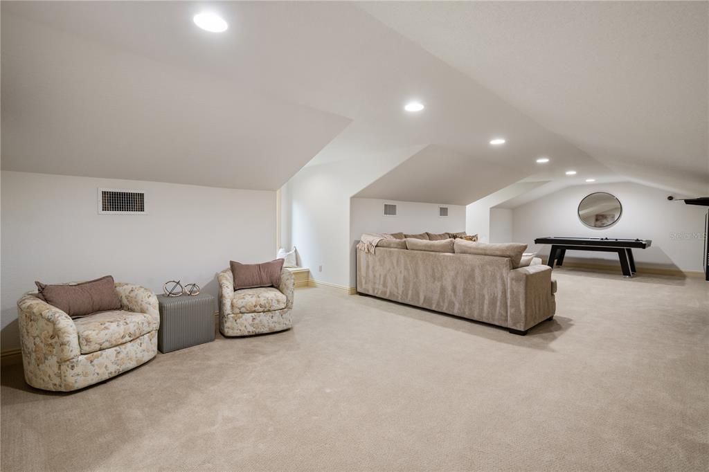 Upstairs Ensuite Bedroom #4 with Balcony overlooking pool