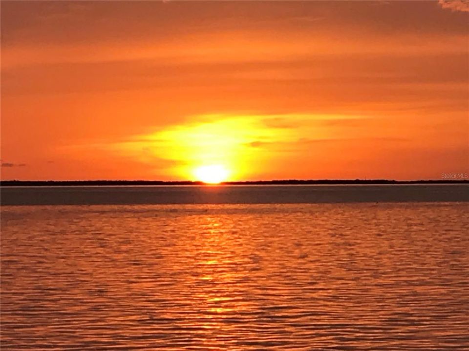 Sunset Over the Gulf