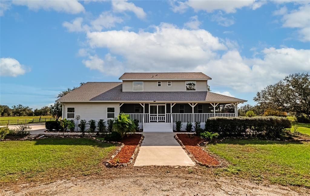 Front home view from circle