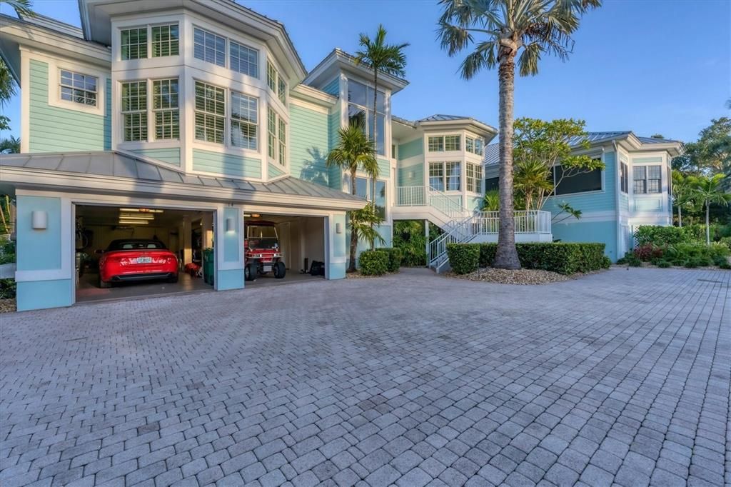 4 Car Garage with Room for Your Toys!