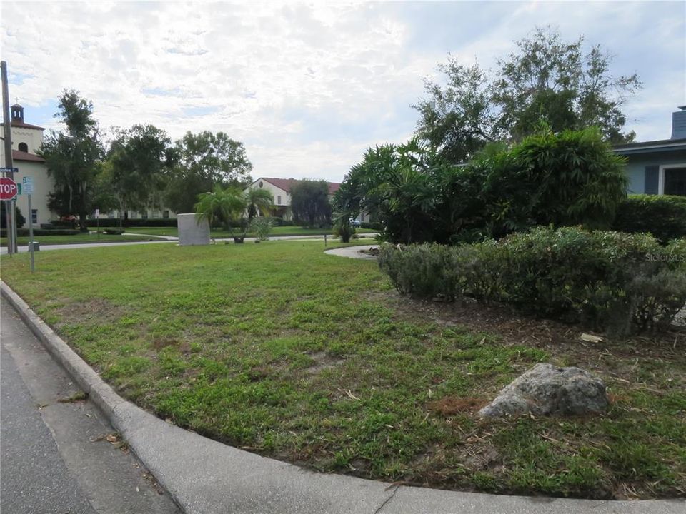 East side of property looking south.