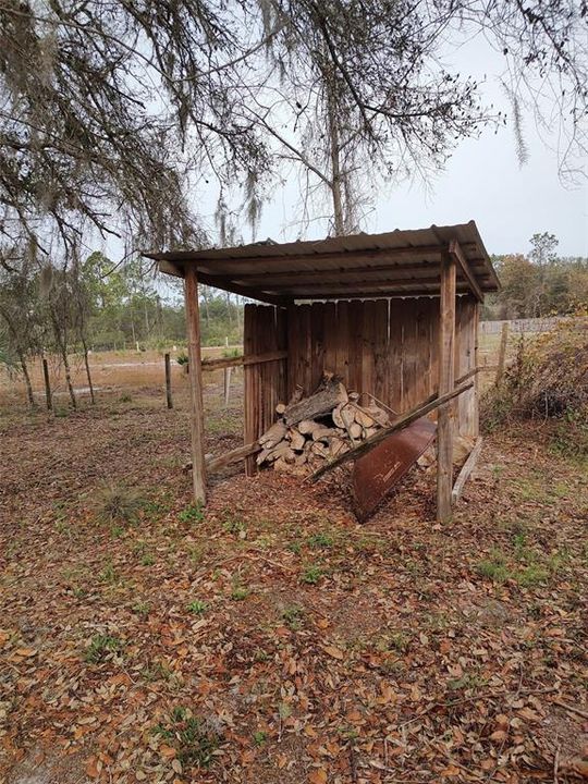 Little wood shed