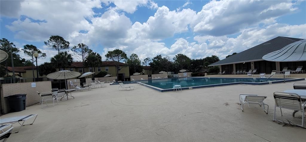 COMMUNITY AMENITIES: Resort-style pool area and clubhouse