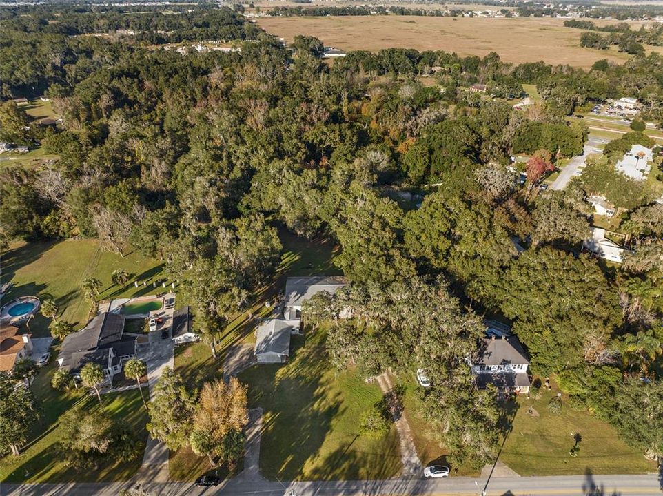 Drone View of Property