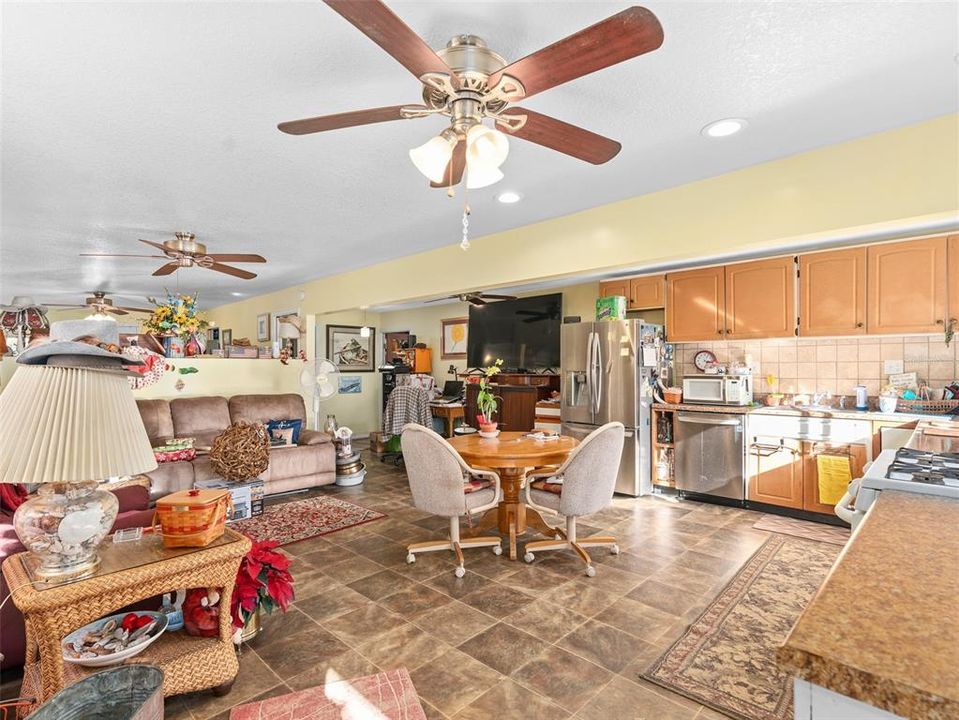 Living Area in Pole Barn 1/1