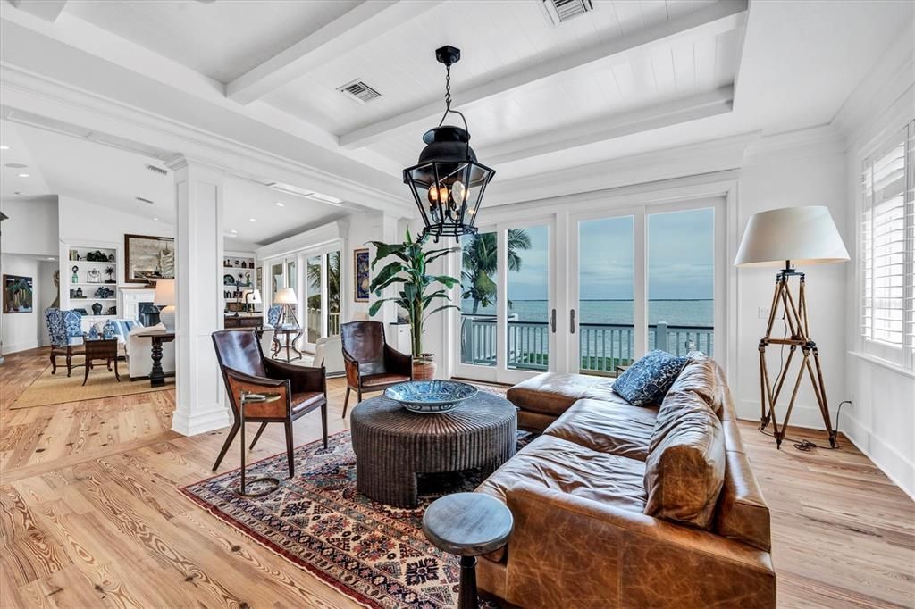 Volume Ceilings and Wide Water Views!