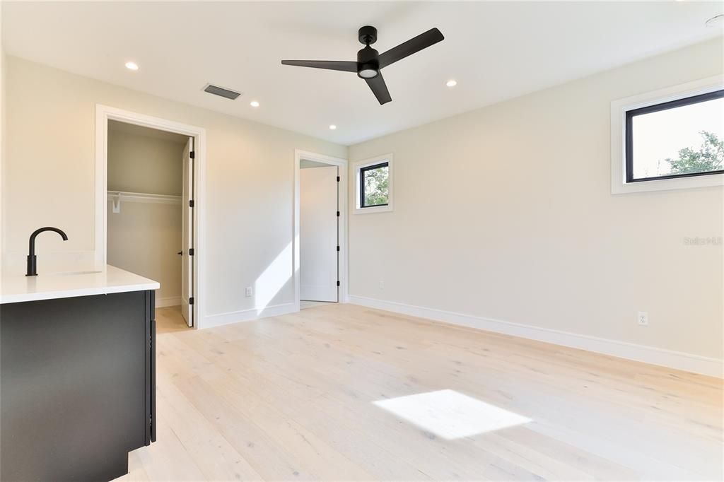 1st floor guest quarter complete with kitchenette and laundry