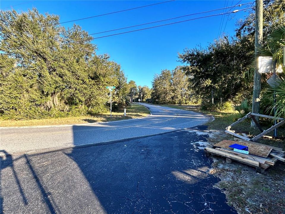 E. England Avenue - Looking Northeast