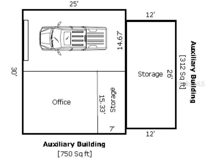 Sketch of Auxiliary Building