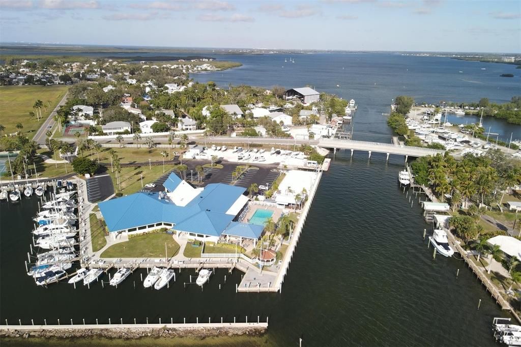 Canal (the Cut)  connects the Manatee River and Terra Ceia Bay