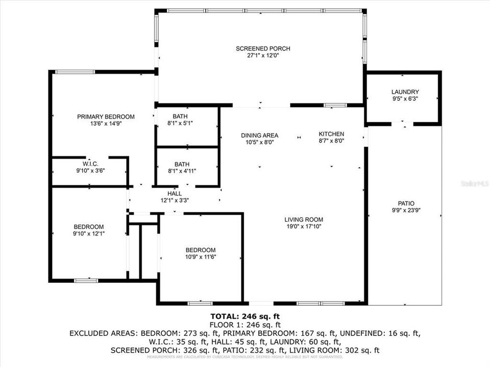 Active With Contract: $224,900 (3 beds, 2 baths, 1148 Square Feet)