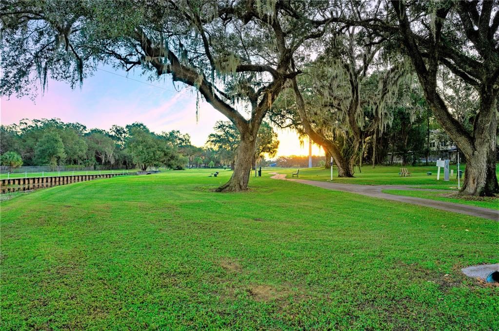 Walking trails and wonderful sunsets to enjoy.