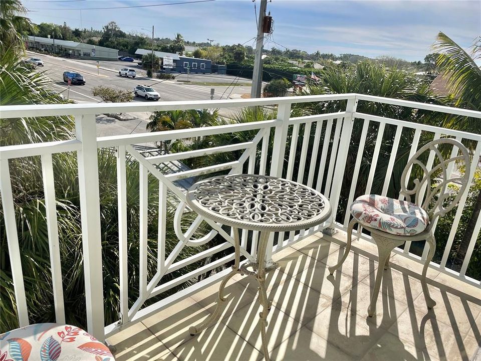 Balcony view of city-South