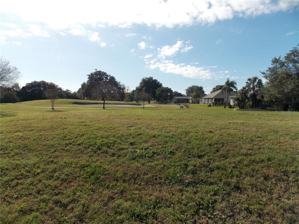 Front of lot