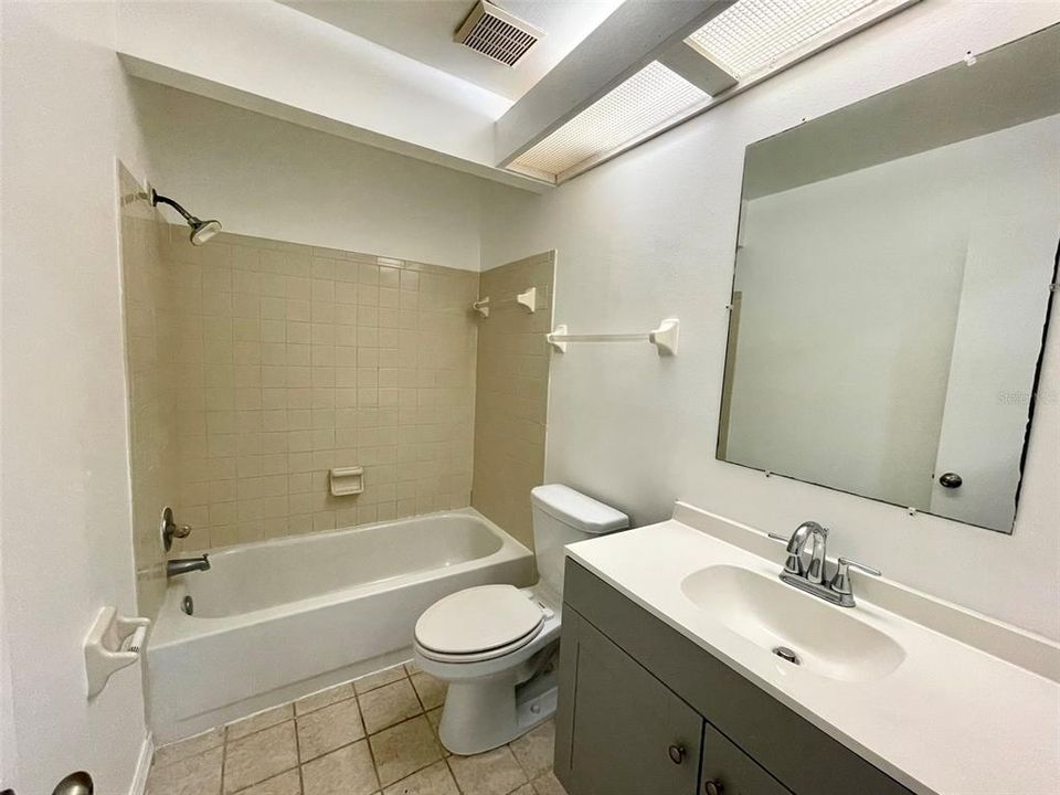 Second bathroom upstairs
