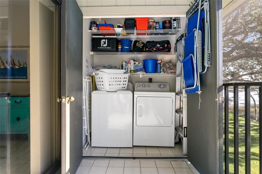 Laundry  Washer and Dryer stay too