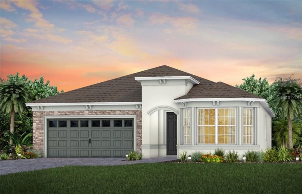 FM3 Exterior Design. Artistic rendering for this new construction home. Pictures are for illustrative purposes only. Elevations, colors and options may vary.