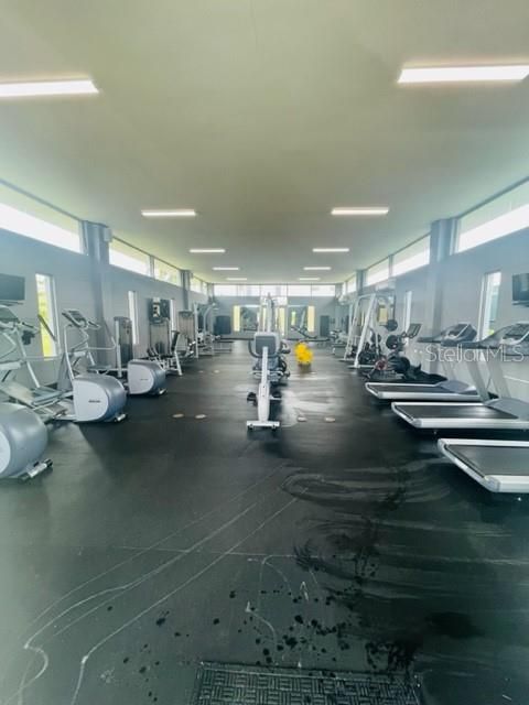 Gym interior