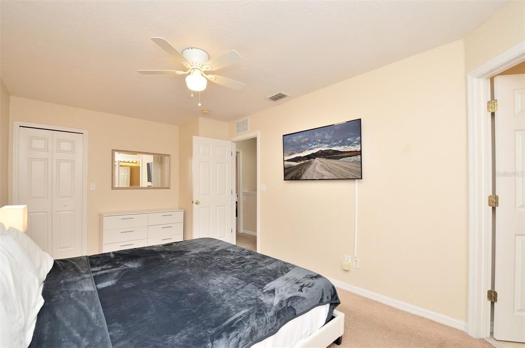 Master bedroom - upstairs