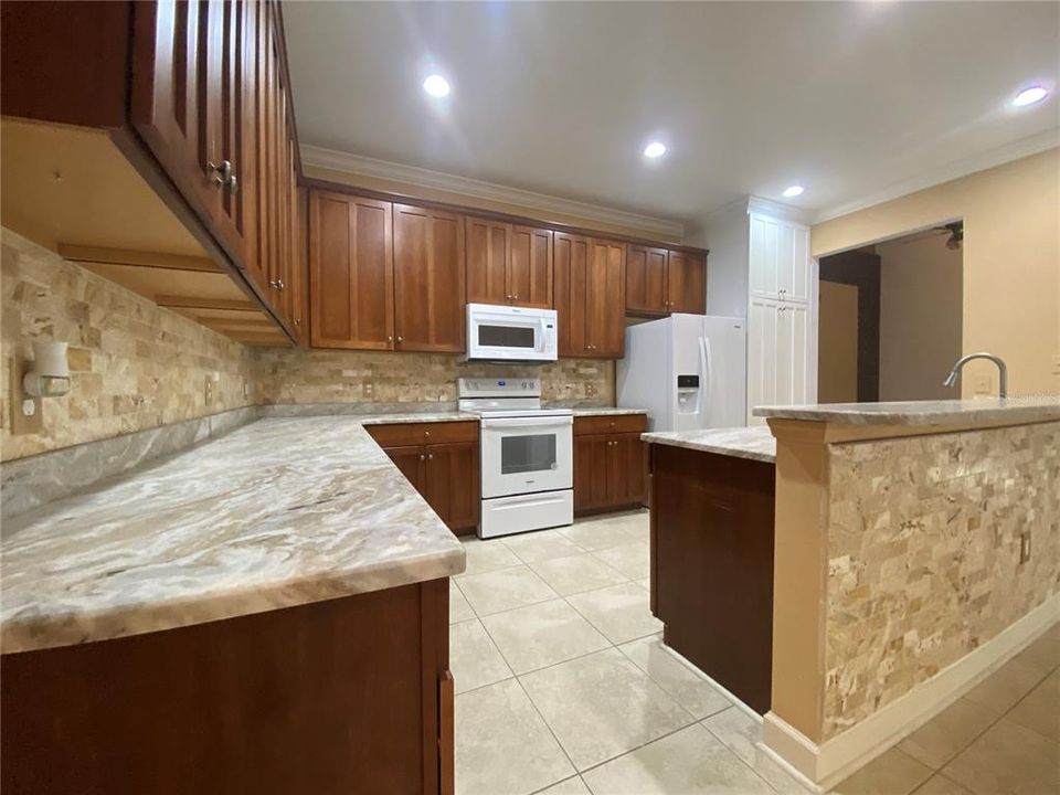 Kitchen with Ample Counter Top Space