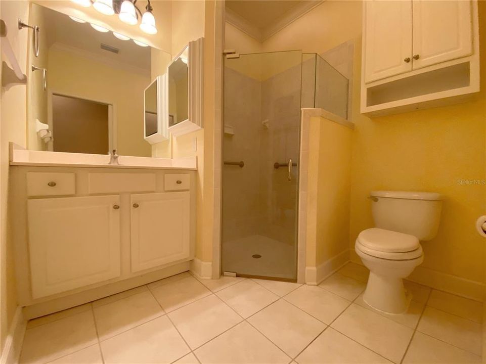 2nd Bathroom with Walk In Shower