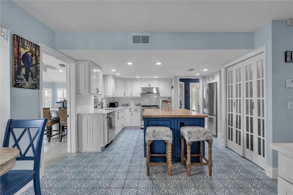 Kitchen with Pantry Closet