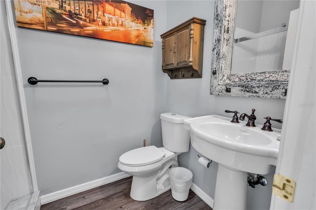 Studio In-Law Suite Bathroom (above 2 Car Garage)