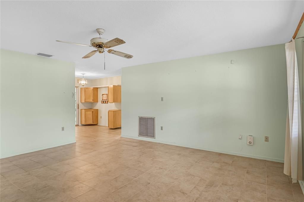 Living Room from Front Entry