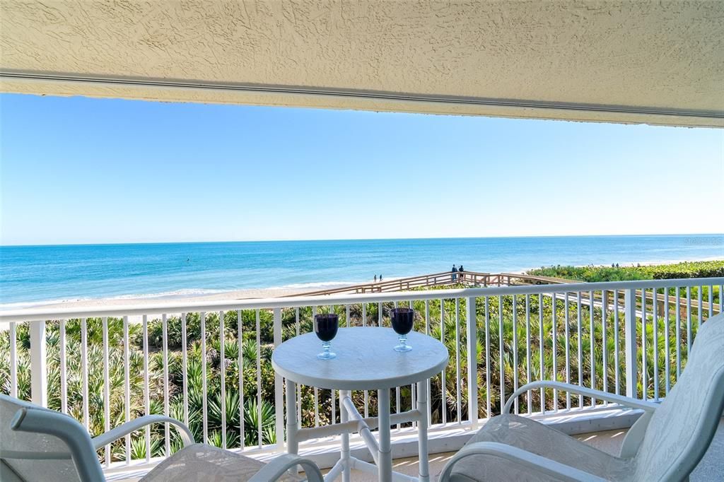 Balcony with amazing view!