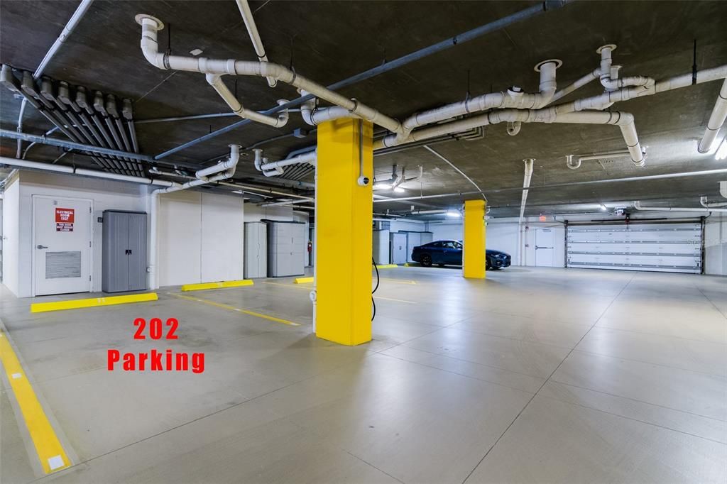 Garage Parking Under Building
