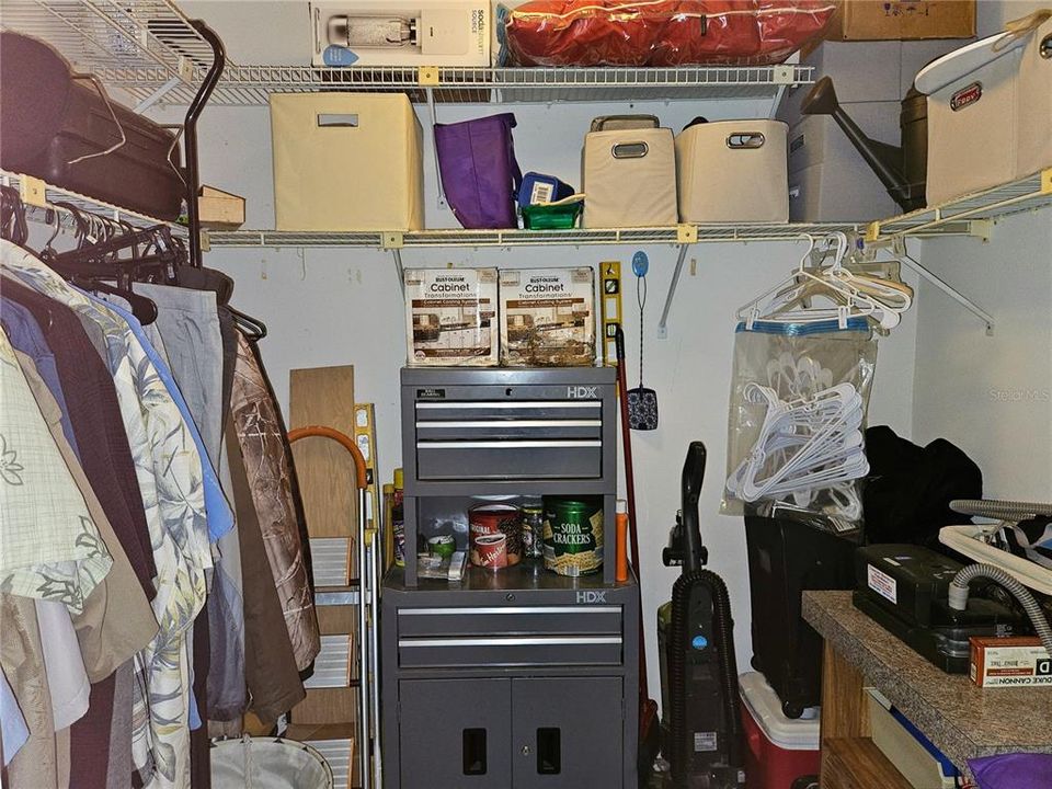 Huge Walk-in Closet in Master Bedroom