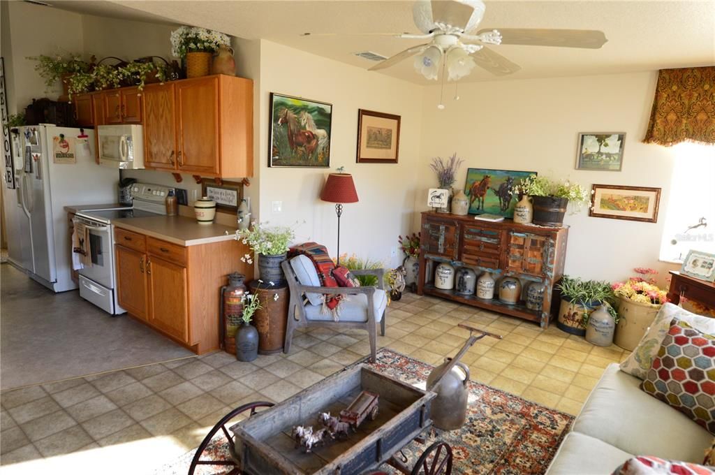 Living Room/ Kitchen