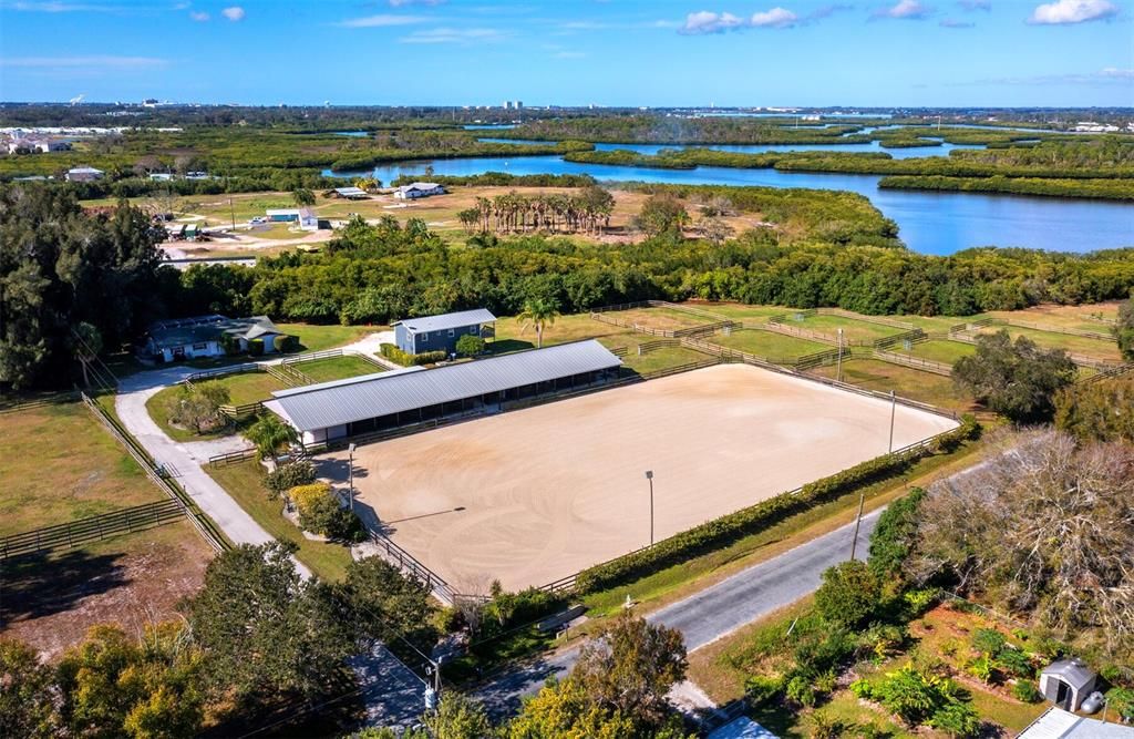 Waterfront Equestrian Dream w/income potential