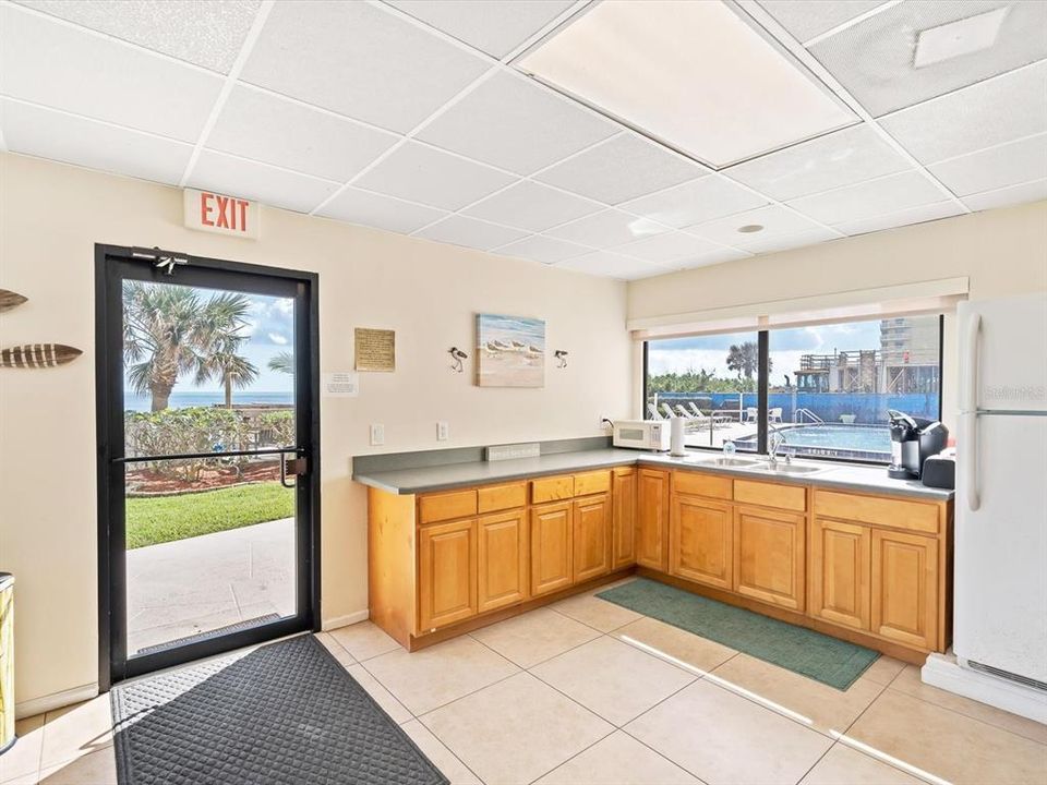 Beach Access with Community Room Coded Keyless Entry, Kitchenette