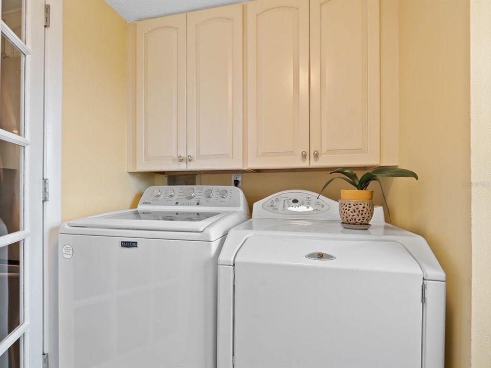 Built in Cabinets in Laundry