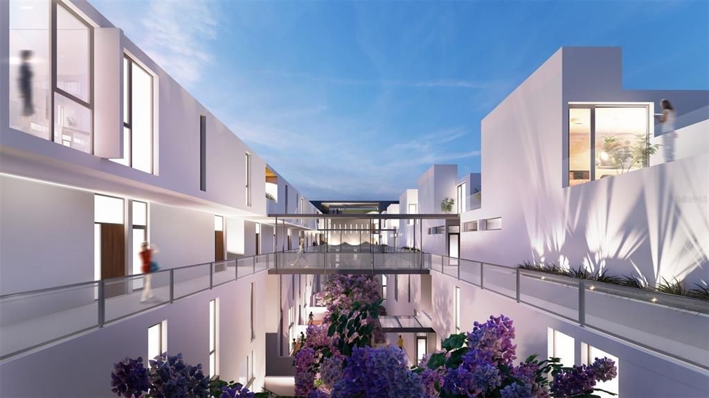 Iconic European Design Includes Picturesque Center Courtyard