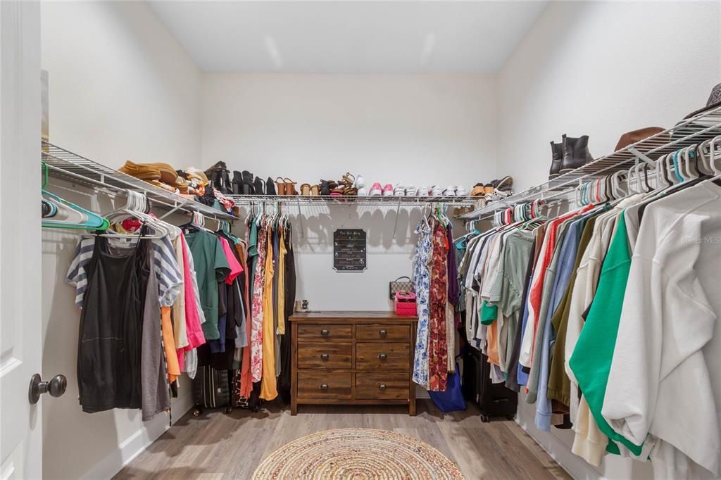 Huge walk-in closet