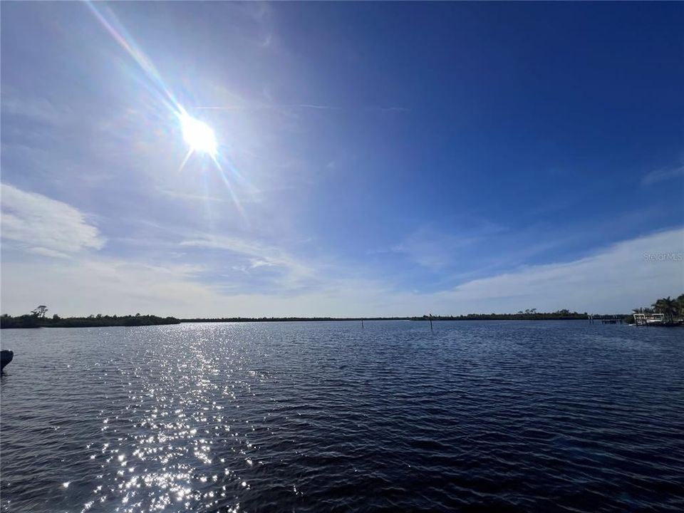 View from Dock